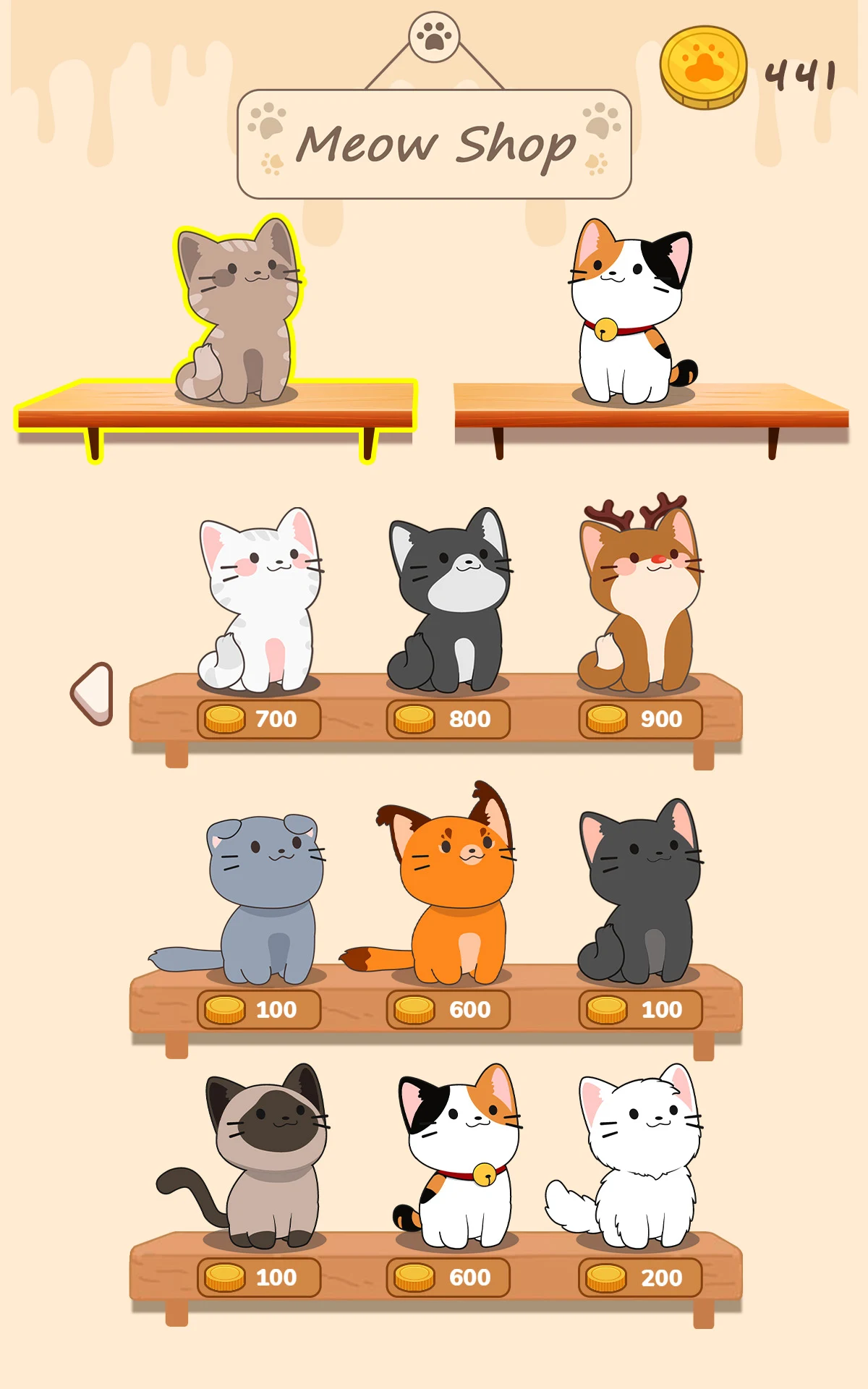 Duet Cats: Music & Meow Game screenshot